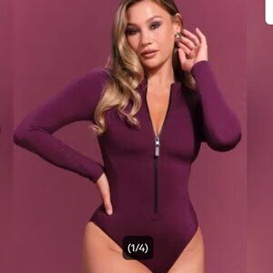 TA3 swimsuit - Surfy - Aubergine - Str. M